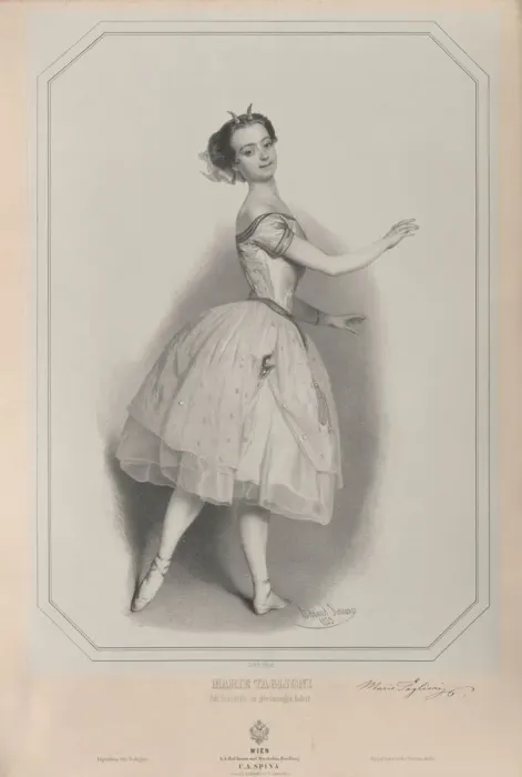Framed Print : Portrait of the ballerina Marie Taglioni (1804-1884) as Satanella, 1853 Framed Print : Portrait of the ballerina Marie Taglioni (1804-1884) as Satanella, 1853