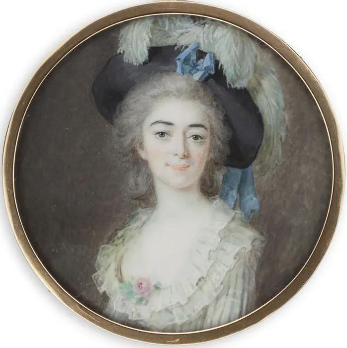 Framed Print : Portrait of the ballet dancer Giovanna Bassi (1762-1834), c. 1780. Creator: Hoyer Framed Print : Portrait of the ballet dancer Giovanna Bassi (1762-1834), c. 1780. Creator: Hoyer