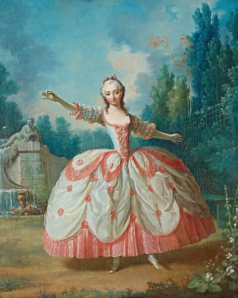 Portrait of Barbara Campanini (1721-1799), known as La Barbarina, 1721. Artist: Delaroche, Jean Philippe (1710-1767)