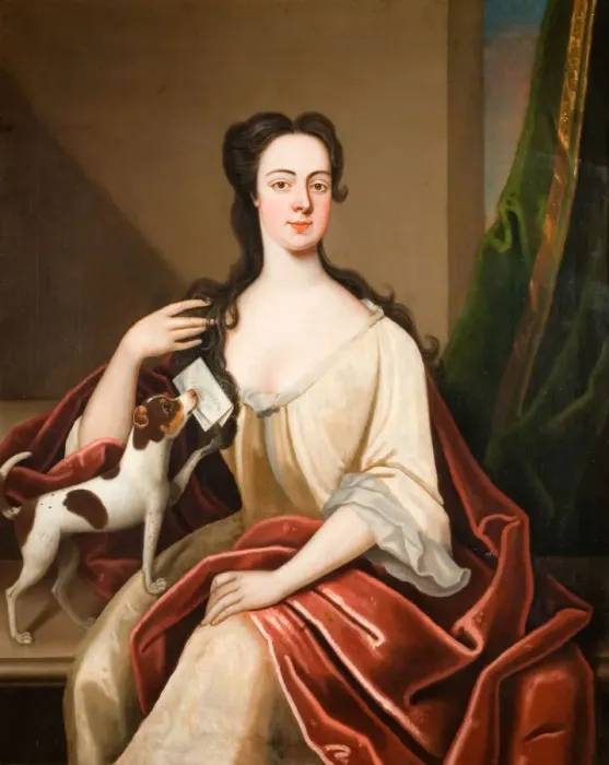 Framed Print : Portrait of Barbara Lister, 1740-1750. Creator: Unknown Framed Print : Portrait of Barbara Lister, 1740-1750. Creator: Unknown