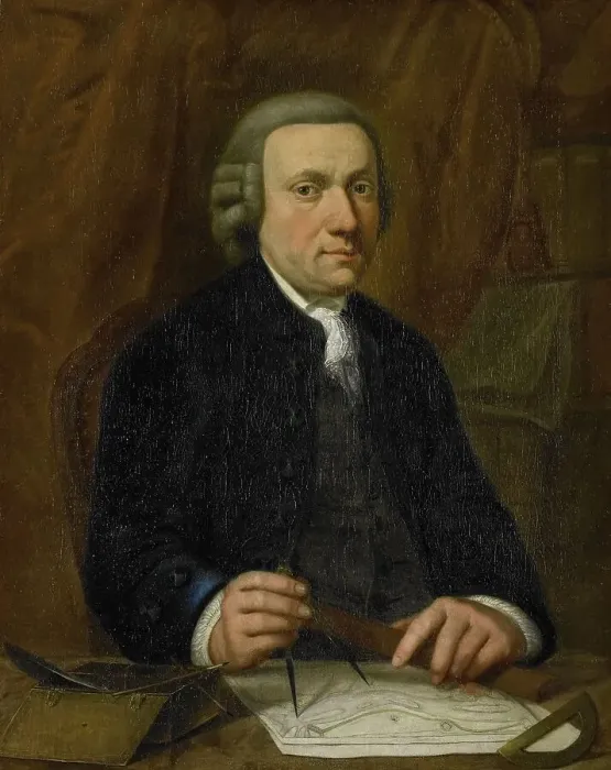 Framed Print : Portrait of Barend Goudriaan Ariesz. 1776. Creator: Cornelis van Cuylenburg Framed Print : Portrait of Barend Goudriaan Ariesz. 1776. Creator: Cornelis van Cuylenburg