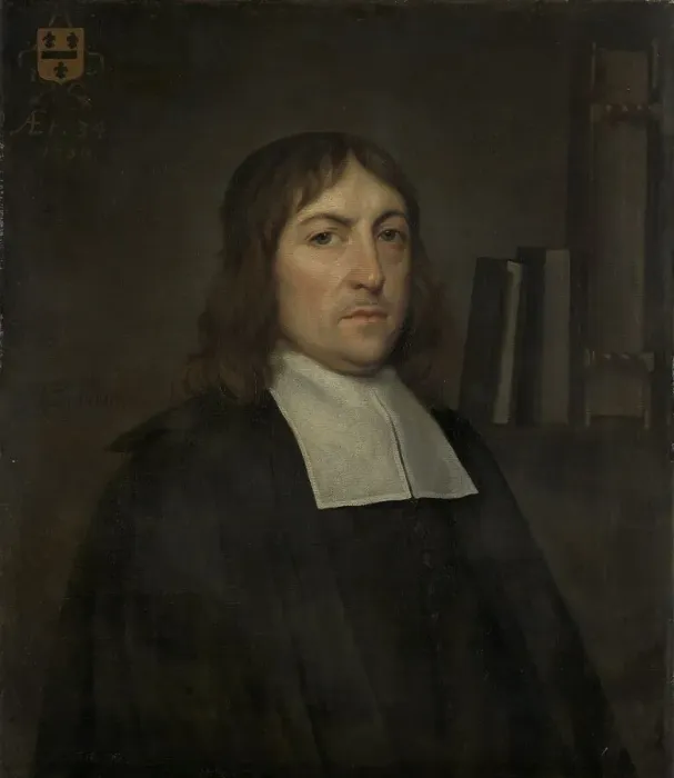 Framed Print : Portrait of Barend Hakvoort (1652-1735), 1686. Creator: Hendrick ten Oever Framed Print : Portrait of Barend Hakvoort (1652-1735), 1686. Creator: Hendrick ten Oever