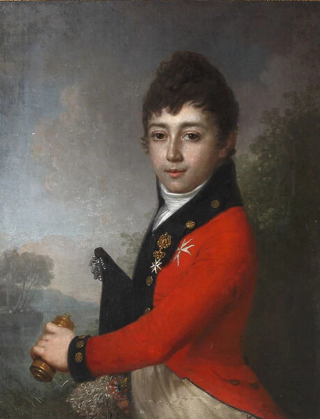 Portrait of Baron Alexey Nikolaevich Serdobin (1790-1834) as Child