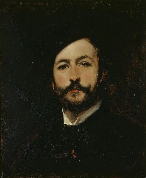 Portrait of Baron Antoine d'Ezpeleta, 1882. Creator: Charles Emile Auguste Carolus-Duran