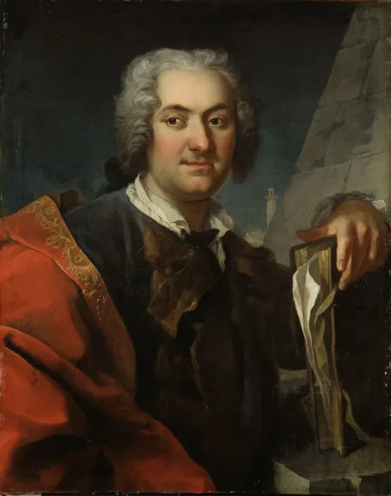 Framed Print : Portrait of Baron Carl Harleman (1700-1753) Framed Print : Portrait of Baron Carl Harleman (1700-1753)