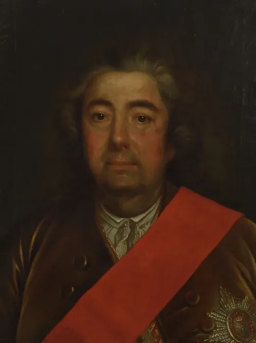 Framed Print : Portrait of Baron Ivan Antonovich Cherkasov (1692-1758), Second Half of the 18th cen. Creator: Anonymous Framed Print : Portrait of Baron Ivan Antonovich Cherkasov (1692-1758), Second Half of the 18th cen. Creator: Anonymous