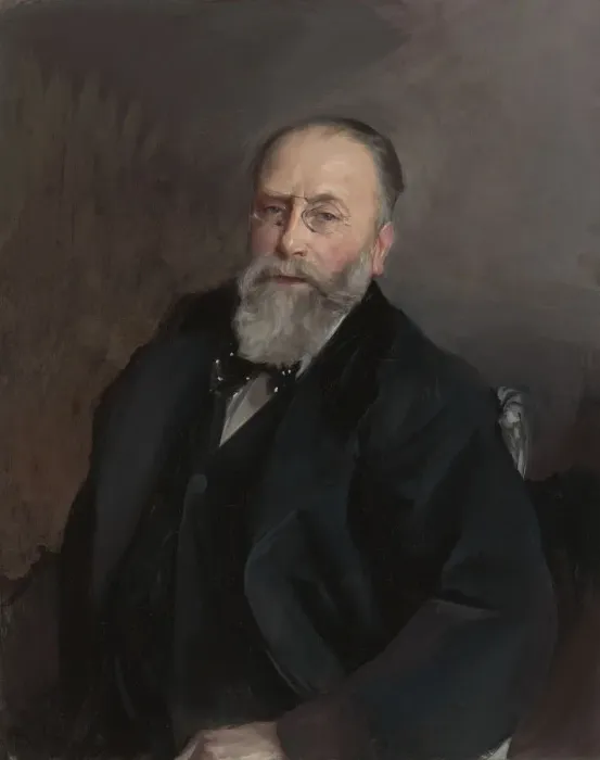 Framed Print : Portrait of Baron de Rothschild Framed Print : Portrait of Baron de Rothschild