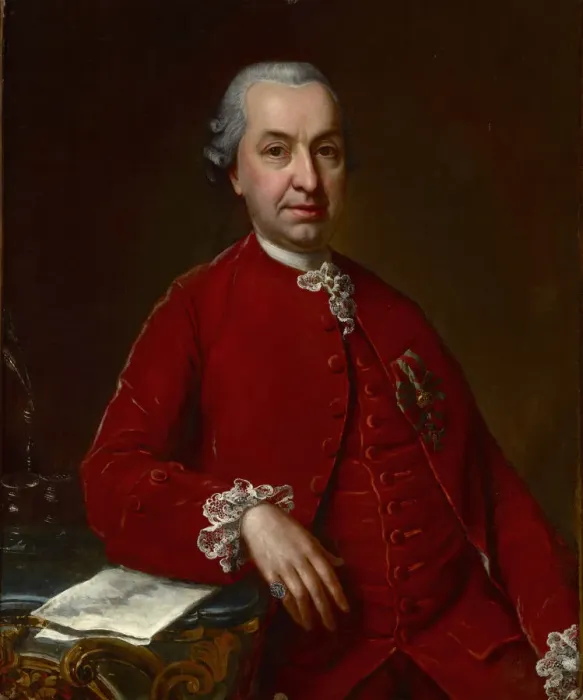Framed Print : Portrait of Baron Samuel von Brukenthal (1721-1803), governor of the Grand Principality Framed Print : Portrait of Baron Samuel von Brukenthal (1721-1803), governor of the Grand Principality