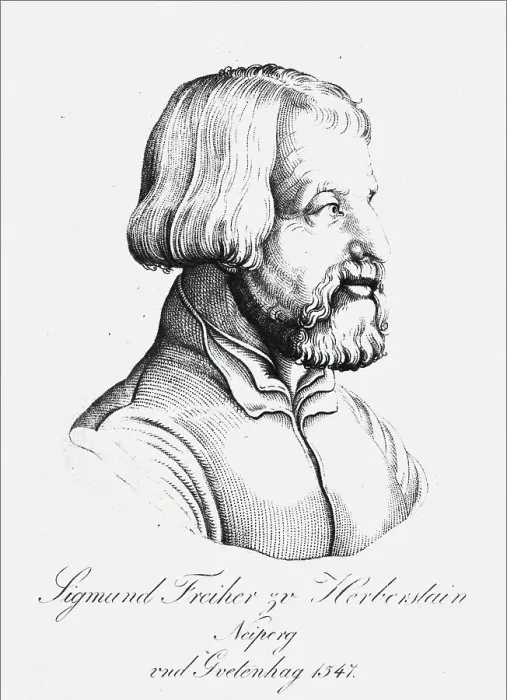 Framed Print : Portrait of Baron Sigmund von Herberstein, Ambassador in Poland and Russia, 1547. Artist: Anonymous Framed Print : Portrait of Baron Sigmund von Herberstein, Ambassador in Poland and Russia, 1547. Artist: Anonymous