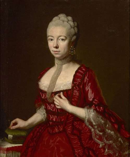 Portrait of Baroness Sophia Katharina von Brukenthal, nee von Klockner, c. 1790