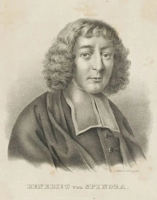 Framed Print : Portrait of Baruch Spinoza, c. 1830-1840. Creator: Küstner, Gottfried (1800-1864) Framed Print : Portrait of Baruch Spinoza, c. 1830-1840. Creator: Küstner, Gottfried (1800-1864)