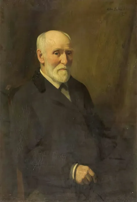 Framed Print : Portrait of a Bearded Man, c1910. Creator: Allan Newton Sutherland Framed Print : Portrait of a Bearded Man, c1910. Creator: Allan Newton Sutherland