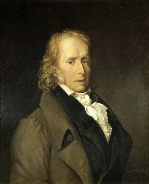 Portrait of Benjamin Constant (1767-1830), 1820. Creator: Roches