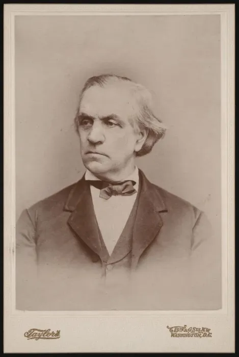 Framed Print : Portrait of Benjamin Stanton (1809-1872), Before 1872. Creator: Taylor s Framed Print : Portrait of Benjamin Stanton (1809-1872), Before 1872. Creator: Taylor s