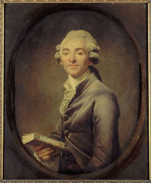 Portrait of Bernard-Germain de Lacépède (1756-1825), naturalist and politician, c1785. Creator: Joseph Ducreux