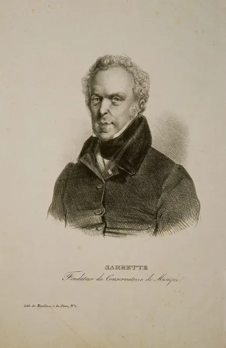 Framed Print : Portrait of Bernard Sarrette (1765-1858) Framed Print : Portrait of Bernard Sarrette (1765-1858)