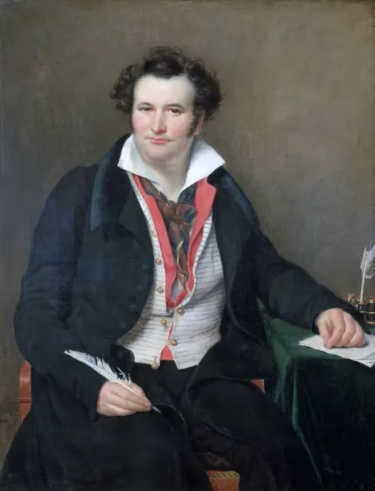 Framed Print : Portrait of Bernard Wolf, c1823. Artist: Sophie Rude Framed Print : Portrait of Bernard Wolf, c1823. Artist: Sophie Rude