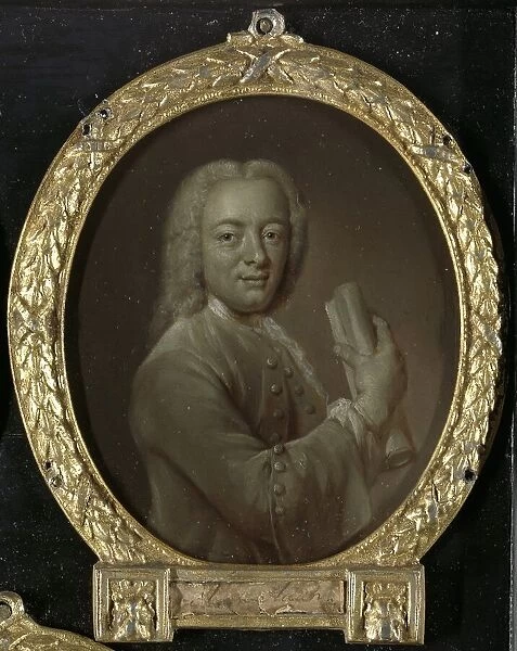 Portrait of Bernardus de Bosch I, Poet and Art Patron in Amsterdam, 1743. Creator: Jan Maurits Quinkhard