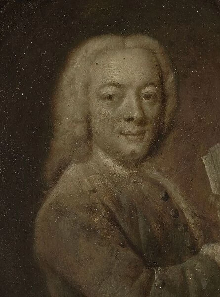 Portrait of Bernardus de Bosch I, Poet and Art Patron in Amsterdam, 1732-1771. Creator: Jan Maurits Quinkhard
