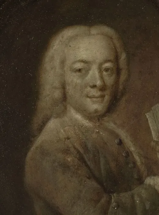 Framed Print : Portrait of Bernardus de Bosch I, Poet and Art Patron in Amsterdam, 1732-1771. Creator: Jan Maurits Quinkhard Framed Print : Portrait of Bernardus de Bosch I, Poet and Art Patron in Amsterdam, 1732-1771. Creator: Jan Maurits Quinkhard
