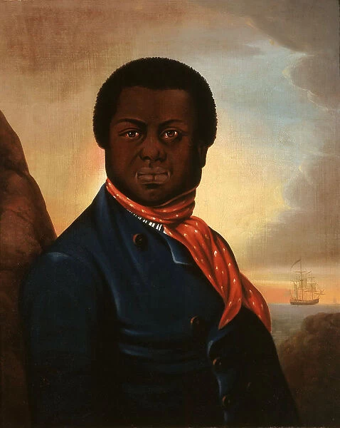 Portrait of a Black Sailor (Paul Cuffe?), c. 1880. Artist: Anonymous