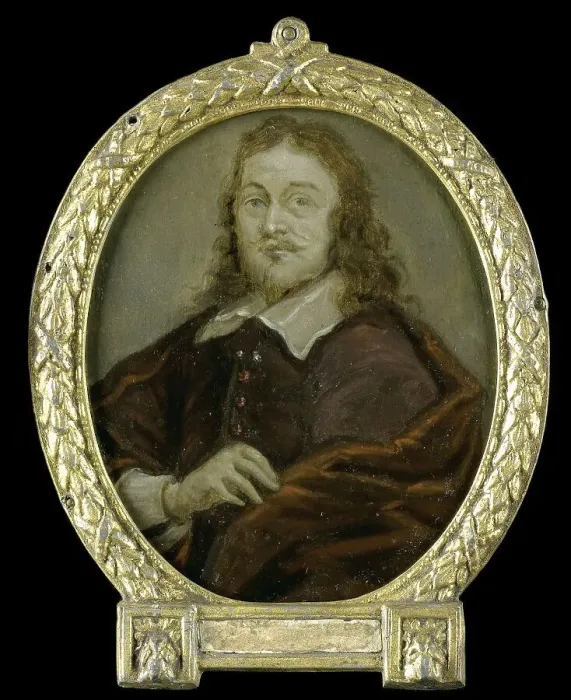 Framed Print : Portrait of Bonaventura Peeters I, Painter, 1700-1732. Creator: Arnoud van Halen Framed Print : Portrait of Bonaventura Peeters I, Painter, 1700-1732. Creator: Arnoud van Halen