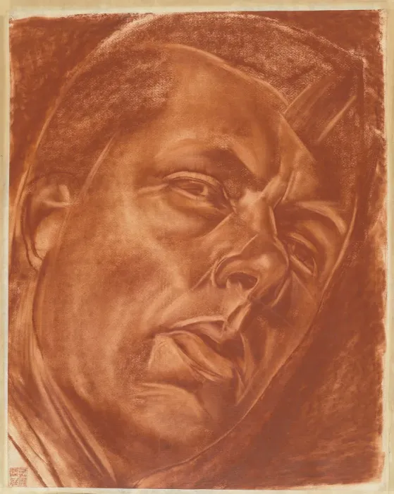 Framed Print : Portrait of Boris Grigoriev (1886-1939), 1922. Creator: Yakovlev, Alexander Yevgenyevich Framed Print : Portrait of Boris Grigoriev (1886-1939), 1922. Creator: Yakovlev, Alexander Yevgenyevich