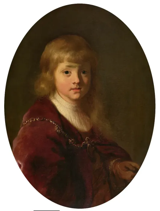 Framed Print : Portrait of a Boy, 1637-1638. Creator: Jacob Adriaensz. Backer Framed Print : Portrait of a Boy, 1637-1638. Creator: Jacob Adriaensz. Backer