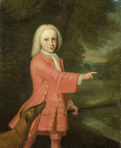 Portrait of a Boy, 1719-1752. Creator: Jacob Jan Nachenius