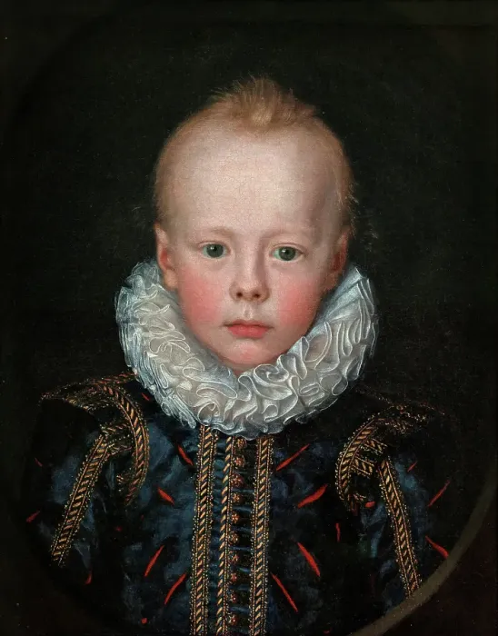 Framed Print : Portrait of a Boy, c1610-1615. Creator: Unknown Framed Print : Portrait of a Boy, c1610-1615. Creator: Unknown