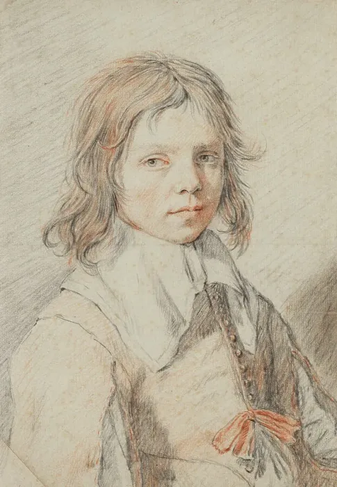 Framed Print : Portrait of a boy, c.1660. Creator: Jan de Bray Framed Print : Portrait of a boy, c.1660. Creator: Jan de Bray