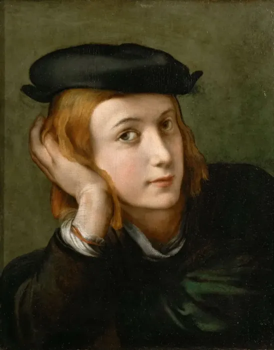 Framed Print : Portrait of a Boy, ca 1524. Creator: Parmigianino (1503-1540) Framed Print : Portrait of a Boy, ca 1524. Creator: Parmigianino (1503-1540)