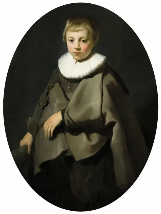 Framed Print : Portrait of a Boy in Grey, c1630-1650. Creator: Jacob Adriaensz. Backer Framed Print : Portrait of a Boy in Grey, c1630-1650. Creator: Jacob Adriaensz. Backer