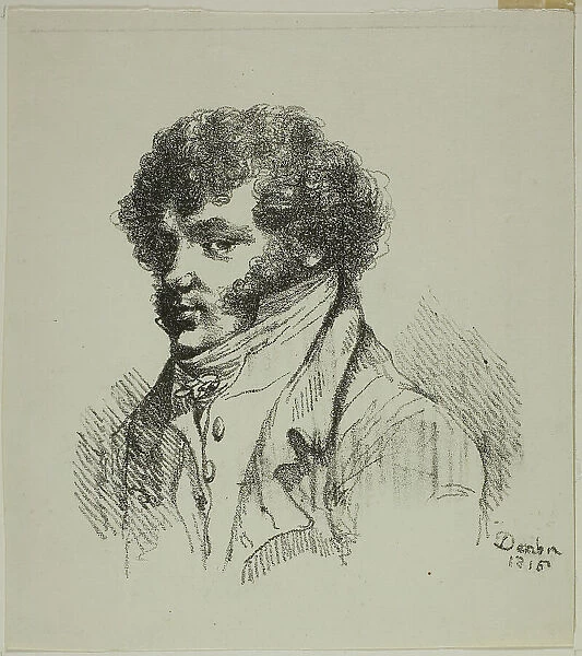 Portrait of Brunet, Printer, 1816. Creator: Vivant Denon