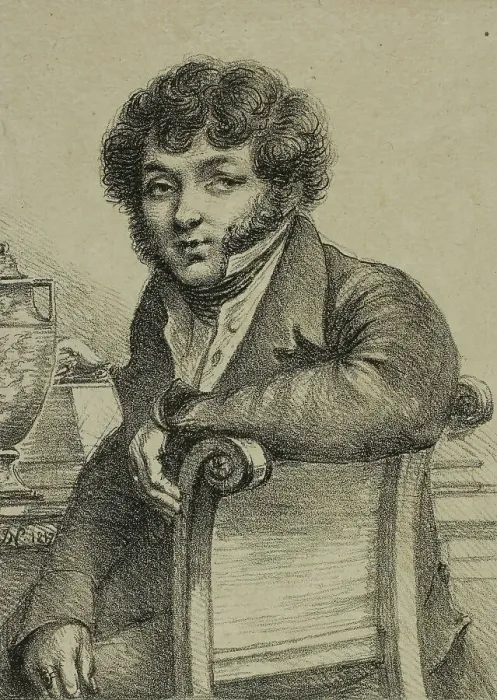 Framed Print : Portrait of Brunet, Printer, 1817. Creator: Vivant Denon Framed Print : Portrait of Brunet, Printer, 1817. Creator: Vivant Denon