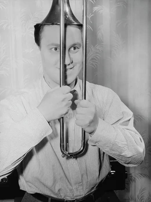 Framed Print : Portrait of Buddy Morrow, New York, N.Y. ca. May 1947. Creator: William Paul Gottlieb Framed Print : Portrait of Buddy Morrow, New York, N.Y. ca. May 1947. Creator: William Paul Gottlieb