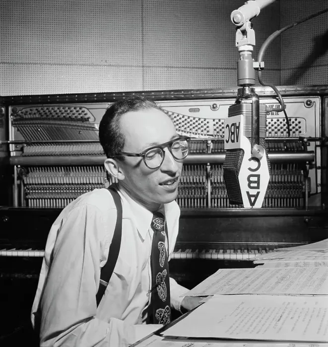 Framed Print : Portrait of Buddy Weed, ABC studio, New York, N.Y.(?), ca. May 1947. Creator: William Paul Gottlieb Framed Print : Portrait of Buddy Weed, ABC studio, New York, N.Y.(?), ca. May 1947. Creator: William Paul Gottlieb