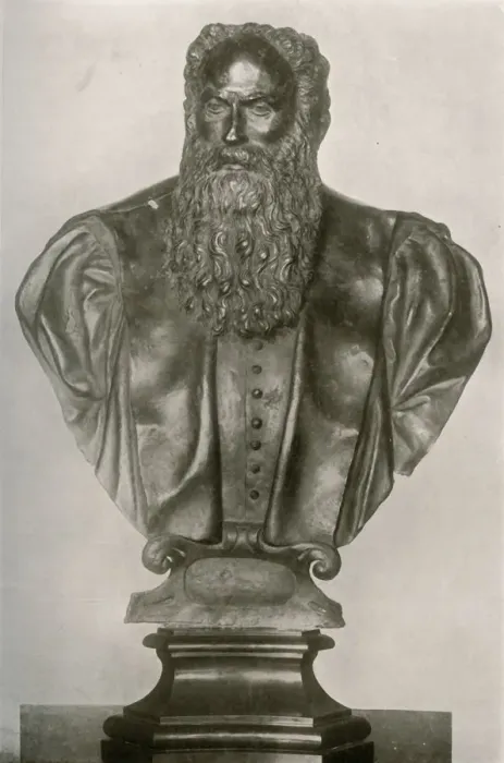 Framed Print : Portrait Bust of Aretino in Collection of Mr PAB Widener, Philadelphia, 1908. Creator: Unknown Framed Print : Portrait Bust of Aretino in Collection of Mr PAB Widener, Philadelphia, 1908. Creator: Unknown