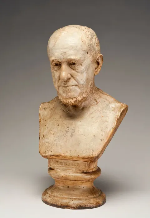 Framed Print : Portrait Bust of Benjamin Eakins, 1894. Creators: Thomas Eakins, Samuel Murray Framed Print : Portrait Bust of Benjamin Eakins, 1894. Creators: Thomas Eakins, Samuel Murray