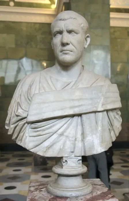 Framed Print : Portrait bust of the Roman Emperor Philip the Arab, c mid 3rd century Framed Print : Portrait bust of the Roman Emperor Philip the Arab, c mid 3rd century