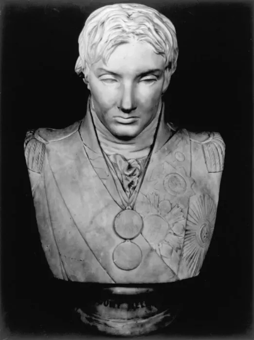 Framed Print : Portrait bust of Viscount Horatio Nelson, British naval commander, 1797 Framed Print : Portrait bust of Viscount Horatio Nelson, British naval commander, 1797