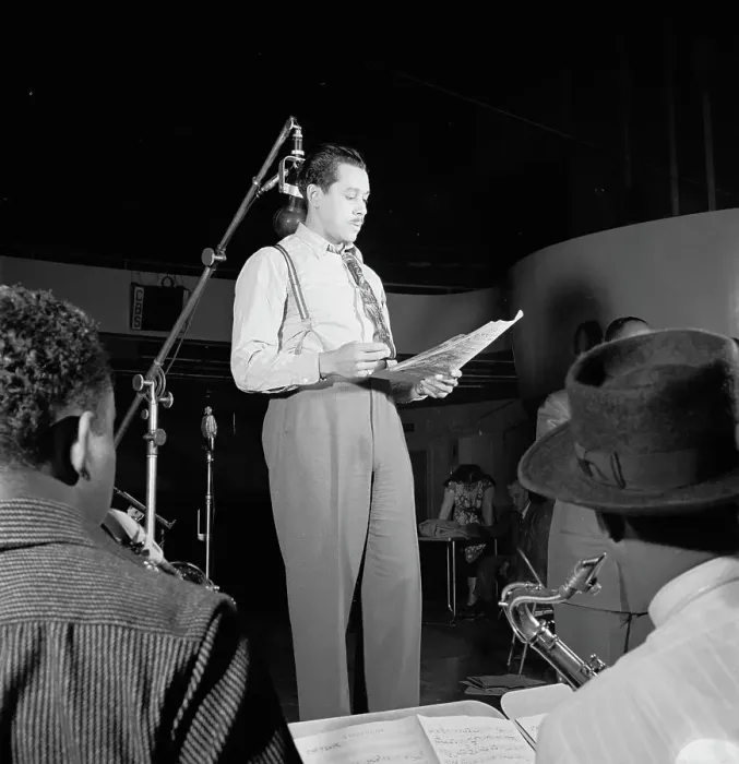 Framed Print : Portrait of Cab Calloway, Columbia studio, New York, N.Y. ca. Mar. 1947. Creator: William Paul Gottlieb Framed Print : Portrait of Cab Calloway, Columbia studio, New York, N.Y. ca. Mar. 1947. Creator: William Paul Gottlieb