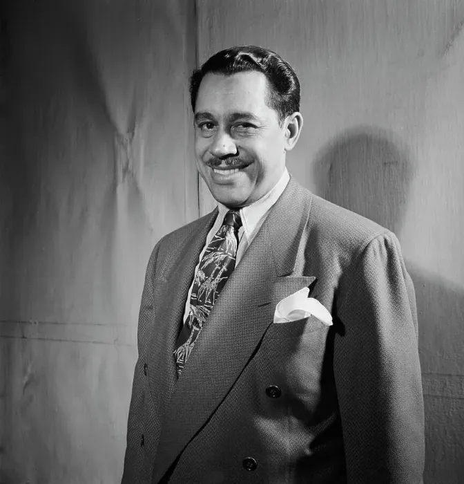 Framed Print : Portrait of Cab Calloway, Columbia studio, New York, N.Y. ca. Mar. 1947. Creator: William Paul Gottlieb Framed Print : Portrait of Cab Calloway, Columbia studio, New York, N.Y. ca. Mar. 1947. Creator: William Paul Gottlieb