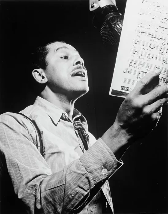 Framed Print : Portrait of Cab Calloway, Columbia studio, New York, N.Y. ca. Mar. 1947. Creator: William Paul Gottlieb Framed Print : Portrait of Cab Calloway, Columbia studio, New York, N.Y. ca. Mar. 1947. Creator: William Paul Gottlieb