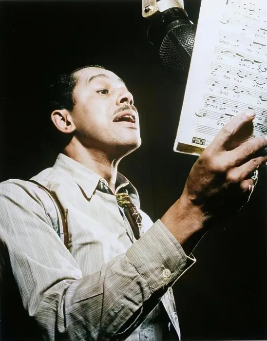 Framed Print : Portrait of Cab Calloway, Columbia studio, New York, N.Y. ca. Mar. 1947. Creator: William Paul Gottlieb Framed Print : Portrait of Cab Calloway, Columbia studio, New York, N.Y. ca. Mar. 1947. Creator: William Paul Gottlieb