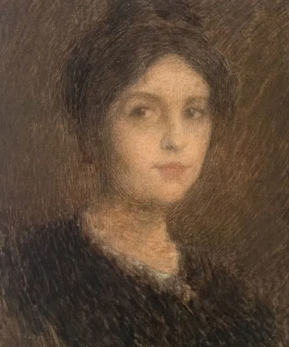 Framed Print : Portrait de Camille, 1904. Creator: Le Sidaner, Henri (1862-1939) Framed Print : Portrait de Camille, 1904. Creator: Le Sidaner, Henri (1862-1939)