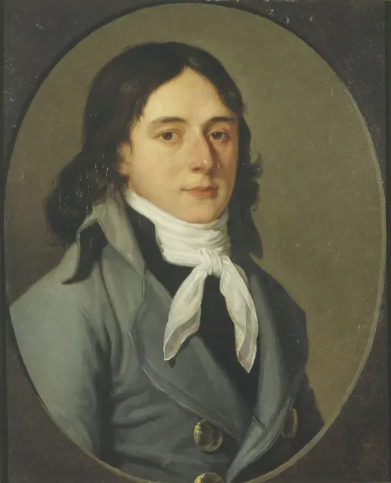 Framed Print : Portrait of Camille Desmoulins (1760-1794). Creator: Anonymous Framed Print : Portrait of Camille Desmoulins (1760-1794). Creator: Anonymous