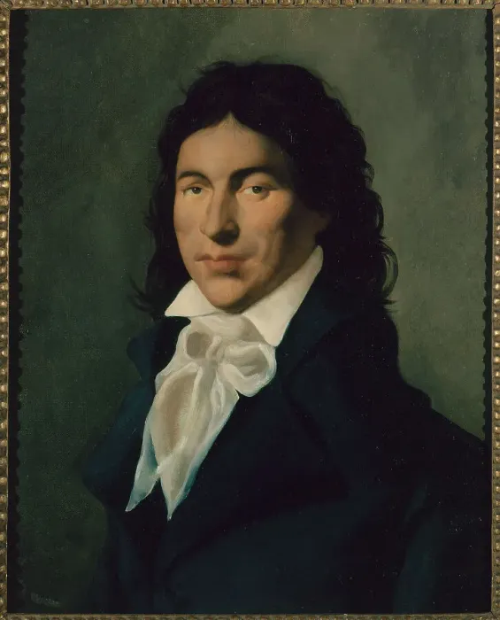 Framed Print : Portrait of Camille Desmoulins (1760-1794), politician, c1790. Creator: Unknown Framed Print : Portrait of Camille Desmoulins (1760-1794), politician, c1790. Creator: Unknown