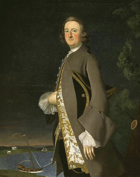 Portrait of Captain John Pigott, between c1700 and c1763. Creator: Joseph Blackburn