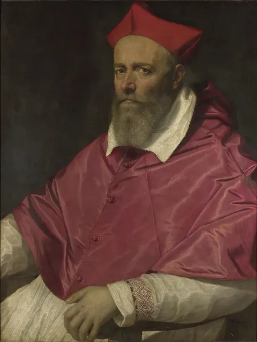 Framed Print : Portrait of a Cardinal, 1580s. Creator: Pulzone, Scipione (1550-1598) Framed Print : Portrait of a Cardinal, 1580s. Creator: Pulzone, Scipione (1550-1598)